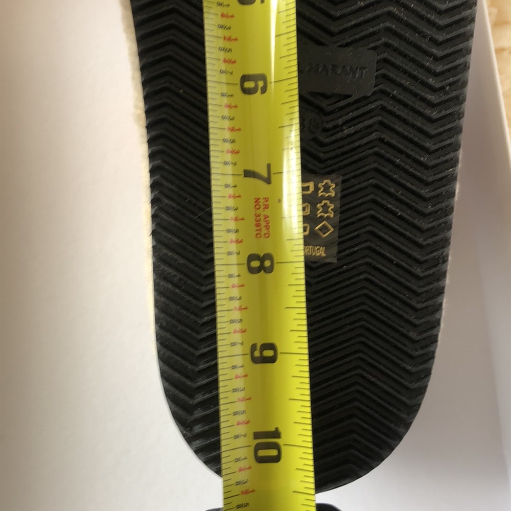 Isabel Marant Mirst Shearling Slide $890 - Picture 15 of 16